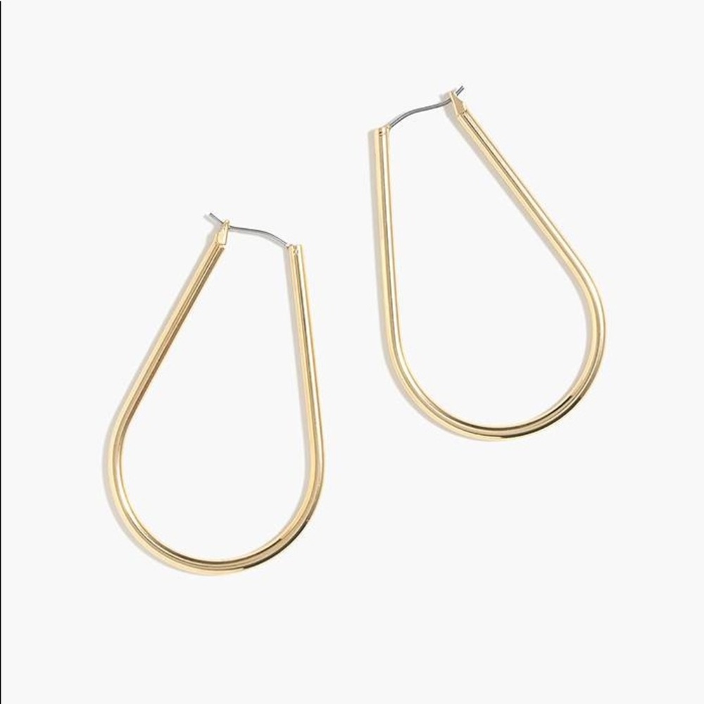 JCrew Horseshoe Hoop Earrings